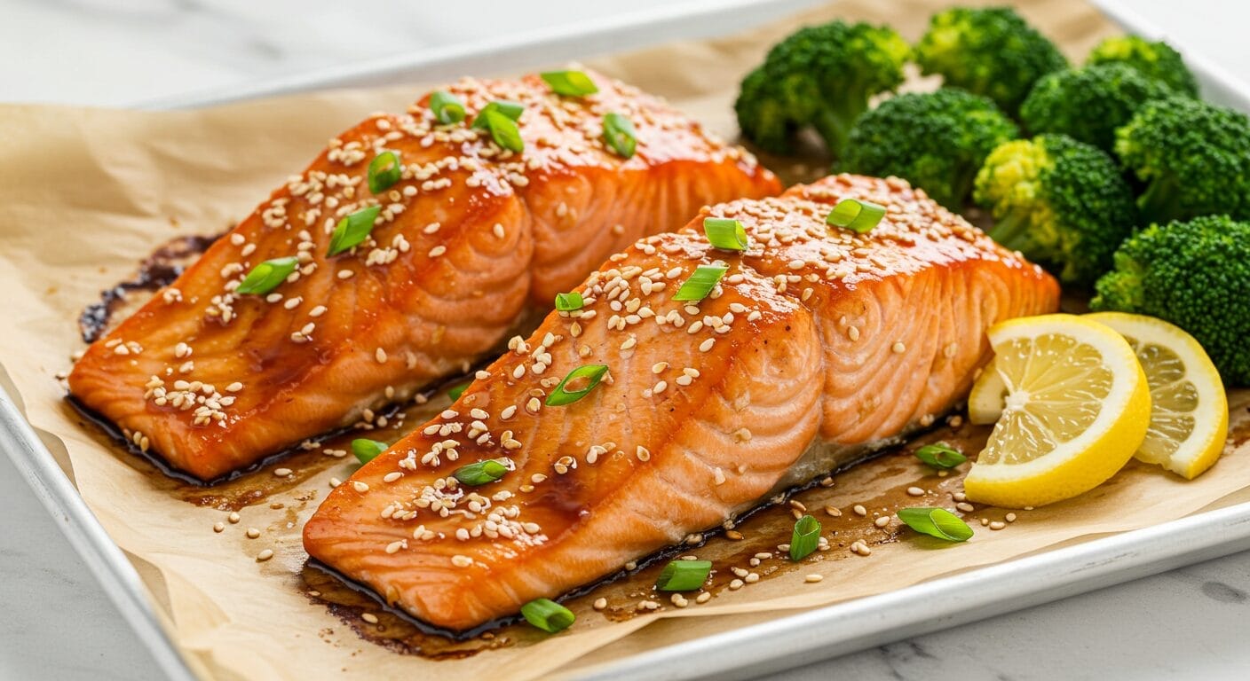 Baked Teriyaki Salmon Recipe