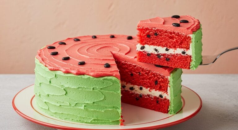The Ultimate Watermelon Cake Recipe: A Fun & Stunning Look-Alike!