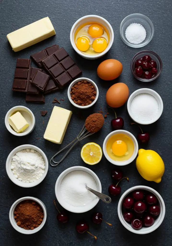 Chocolate Cherry Fondant recipe