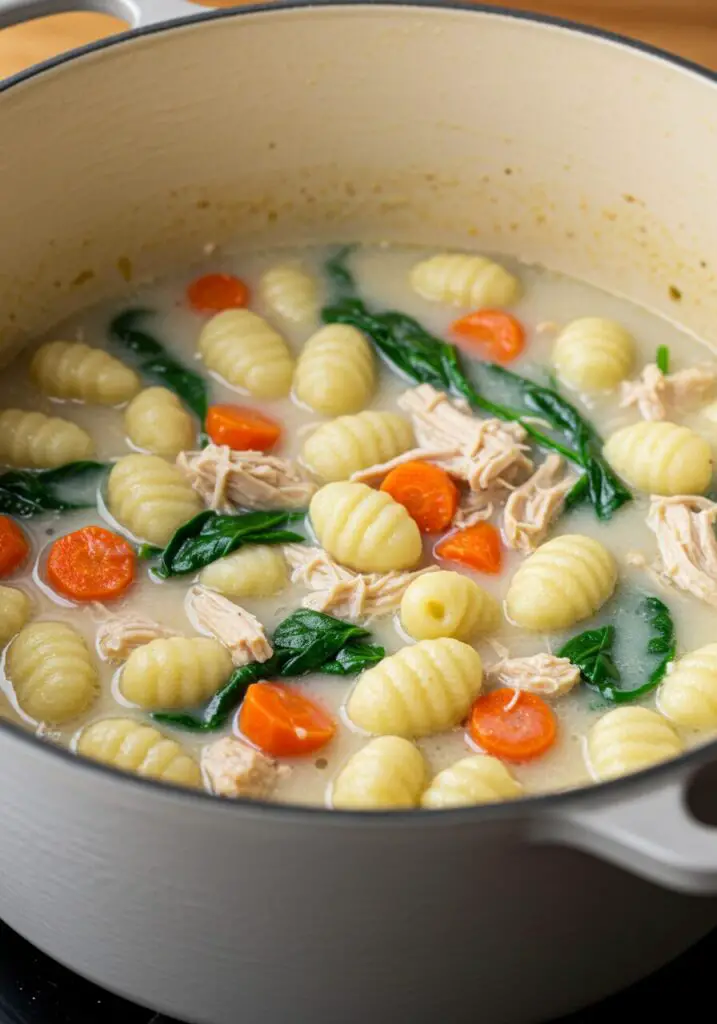 Olive Garden Chicken Gnocchi Soup Recipe