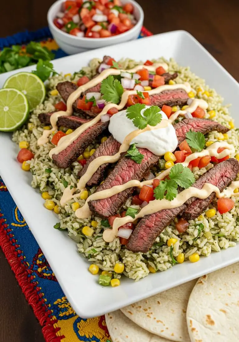 Easy Steak Cheese and Rice Recipe