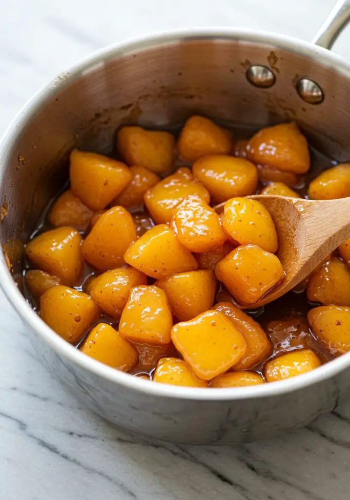 Peach Pie Overnight Oats recipe