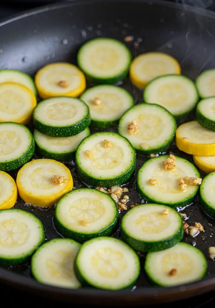 Squash Pasta Skillet