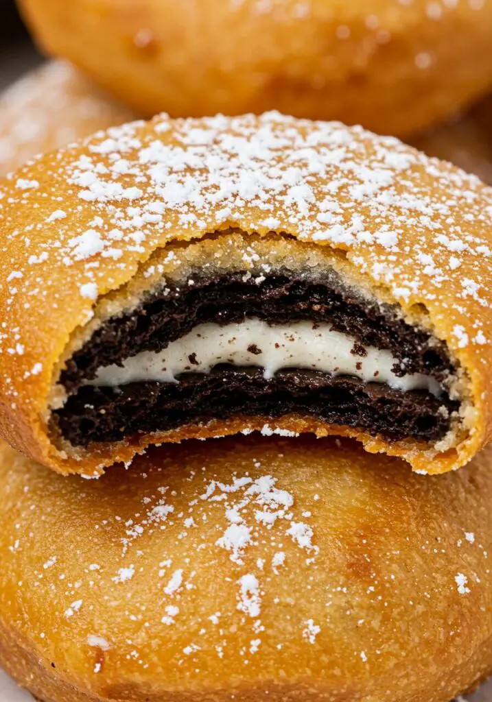 Deep-Fried Oreos