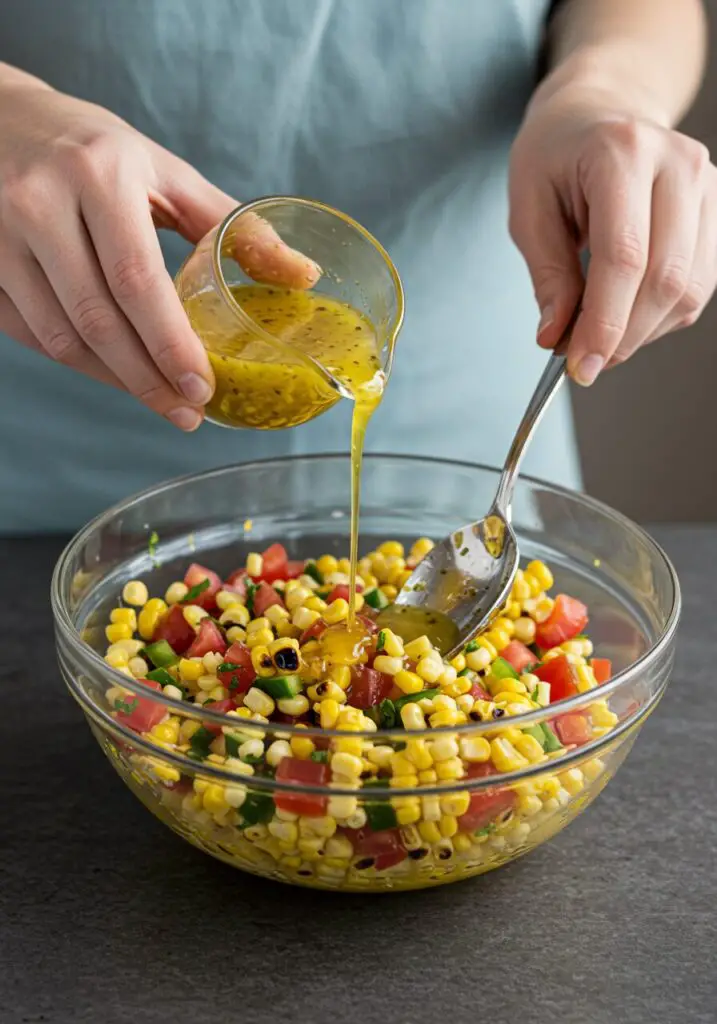 Grilled Corn Salsa