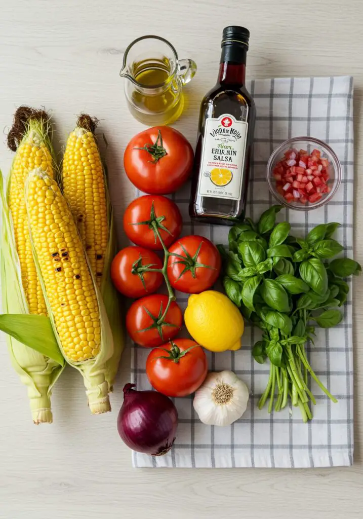 Grilled Corn Salsa