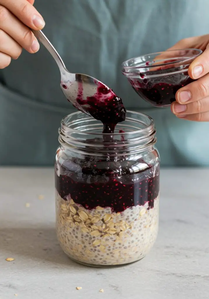 Lemon Blueberry Overnight Oats