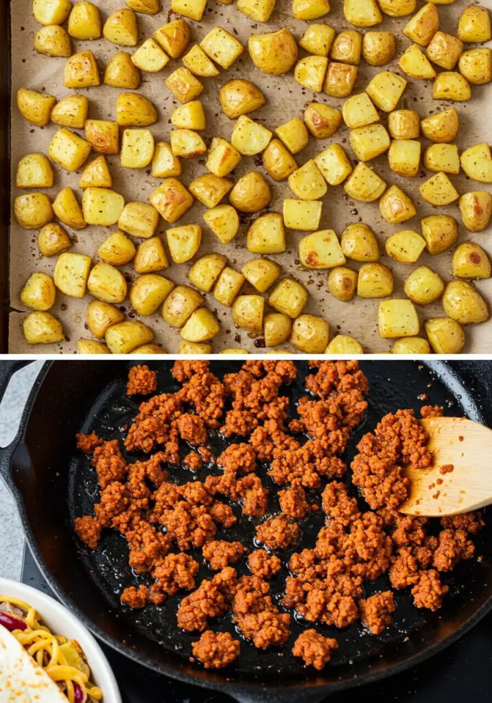 Vegan Chorizo Breakfast Tacos