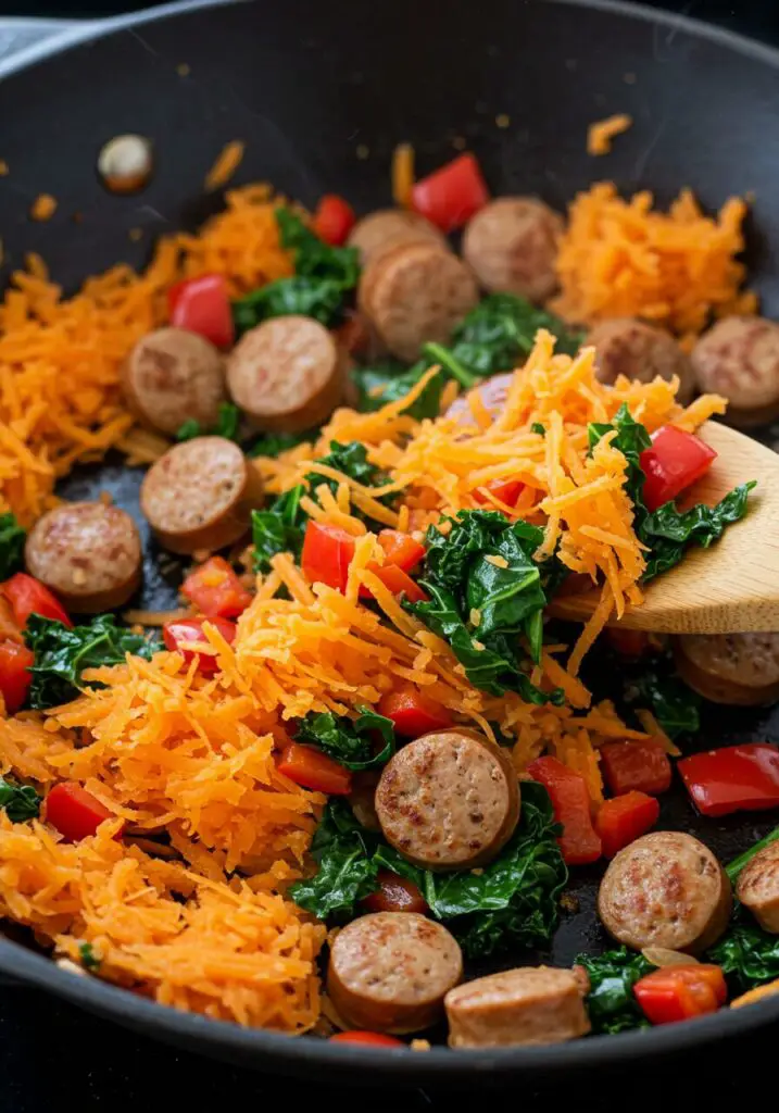 Sweet Potato Hash Protein Bowl