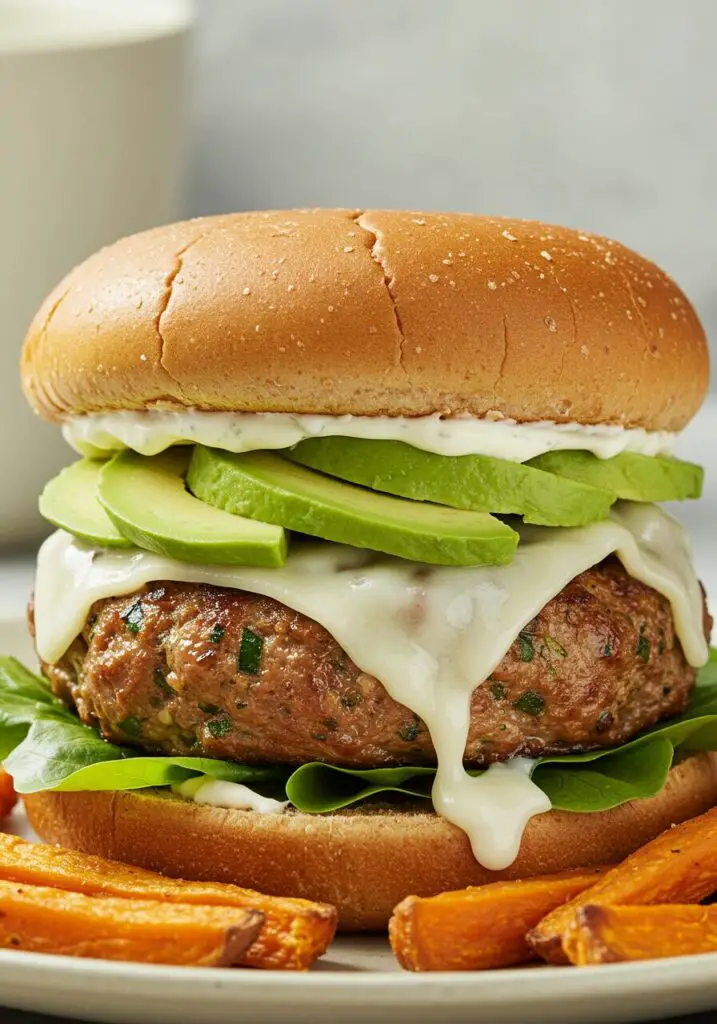Juicy Turkey Burgers with Zucchini