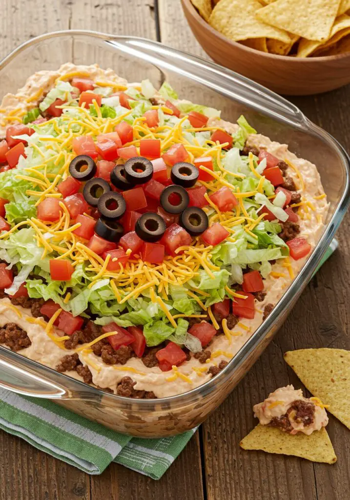 Easy Taco Dip Recipe