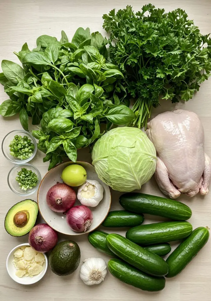 Green Goddess Chicken Salad Dip