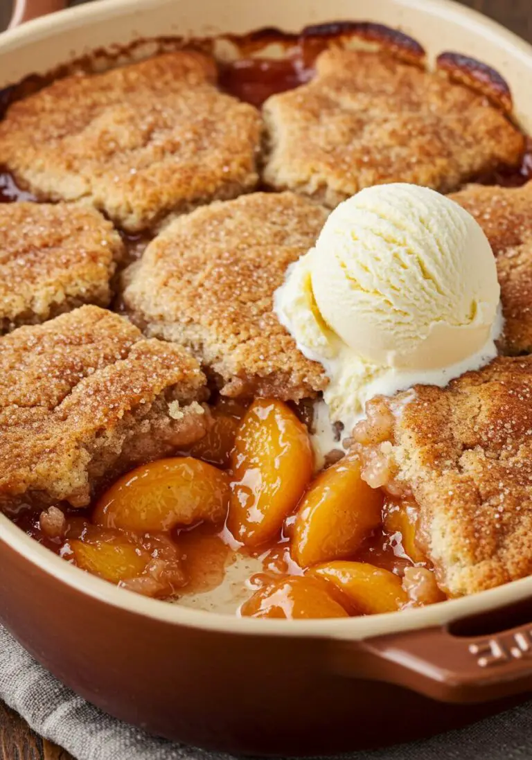 Fresh Southern Peach Cobbler