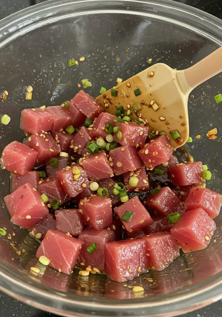 Avocado Mango Poke Salad