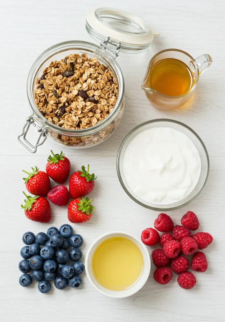 No-Bake Fruit & Granola Tart