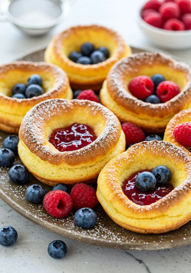 Mini Dutch Baby Pancakes