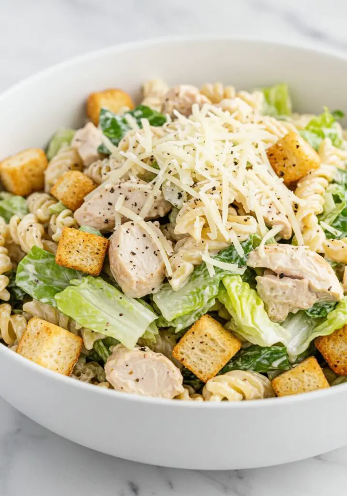 Chicken Caesar Pasta Salad
