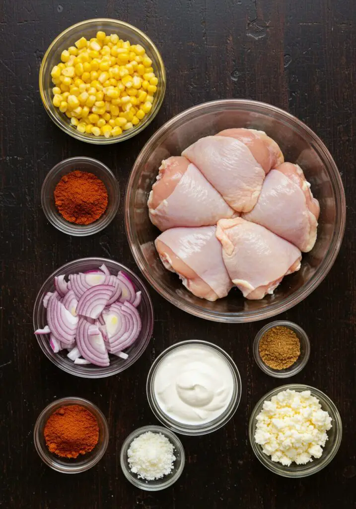 Street Corn Chicken Rice Bowl