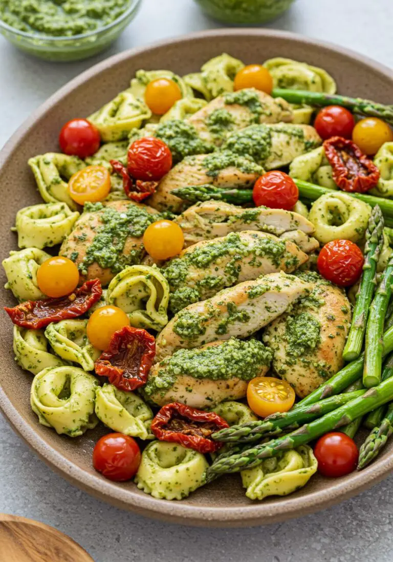 Pesto Chicken Tortellini