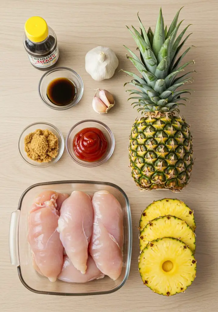 Hawaiian Chicken with Coconut Rice