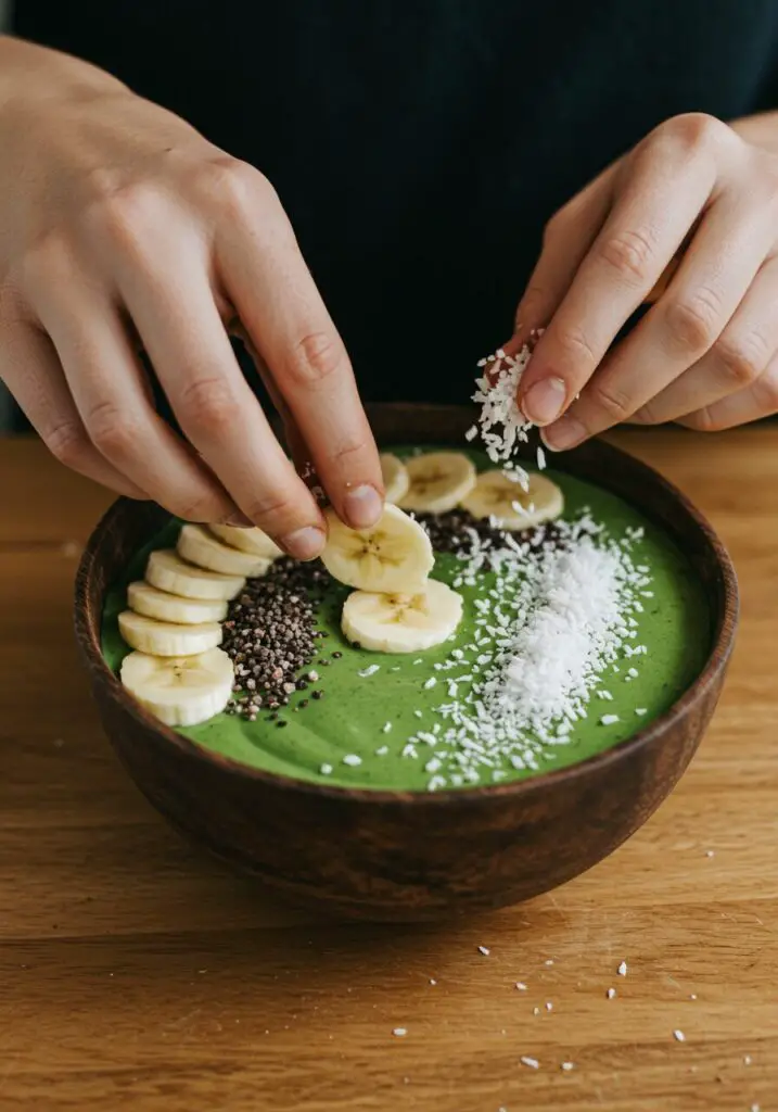 healthy green smoothie