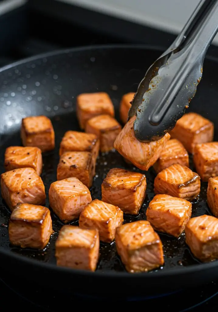 Honey Sriracha Salmon Bowls
