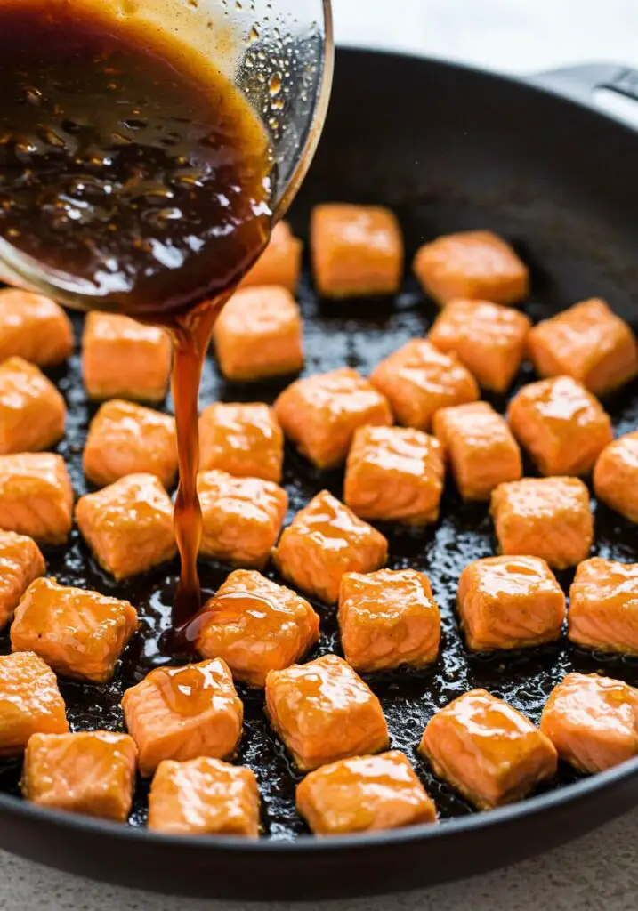 Honey Sriracha Salmon Bowls