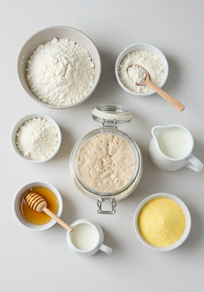 Sourdough English Muffins