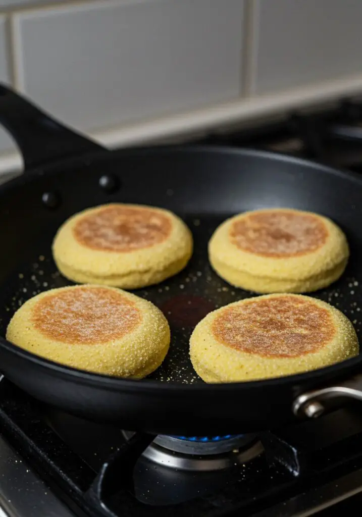 Sourdough English Muffins