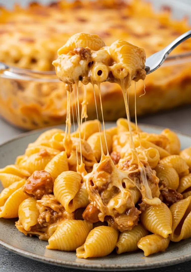 BBQ Chicken Mac and Cheese