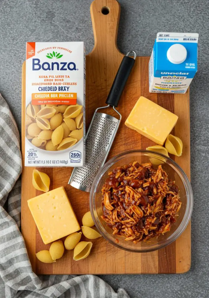 BBQ Chicken Mac and Cheese