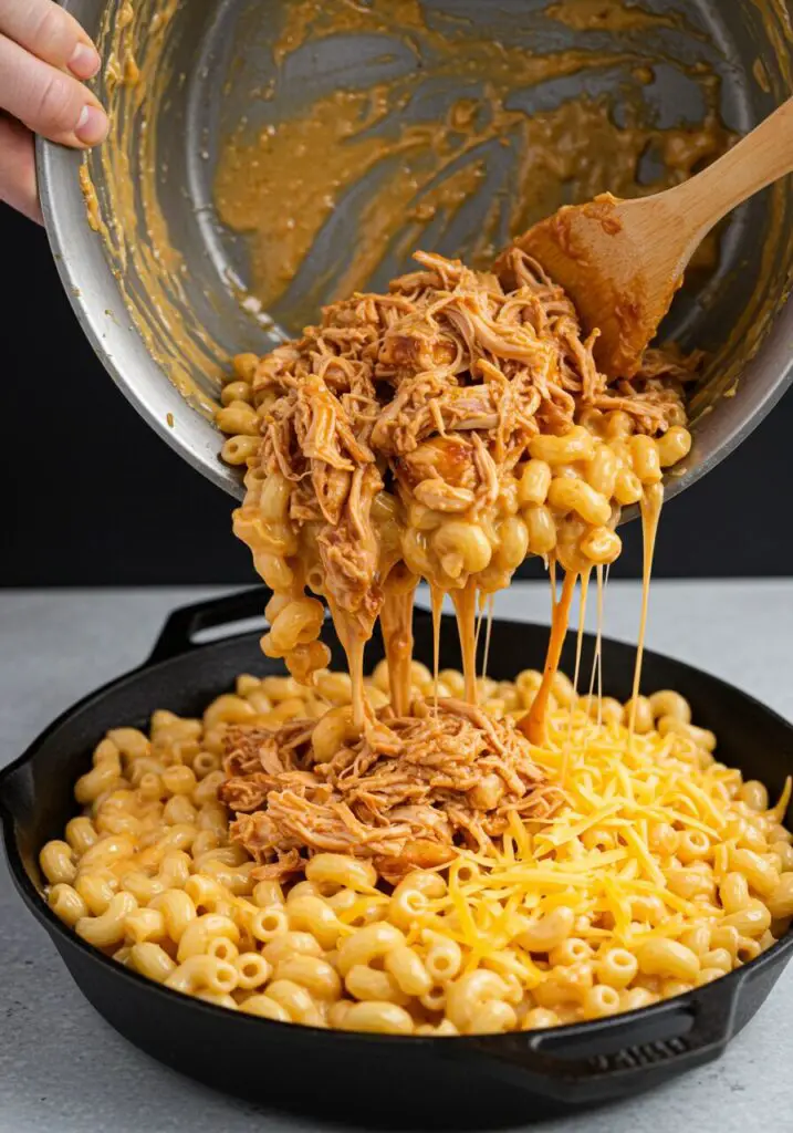 BBQ Chicken Mac and Cheese