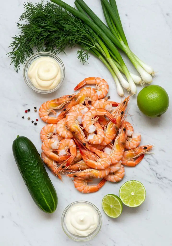 Cucumber Shrimp Salad