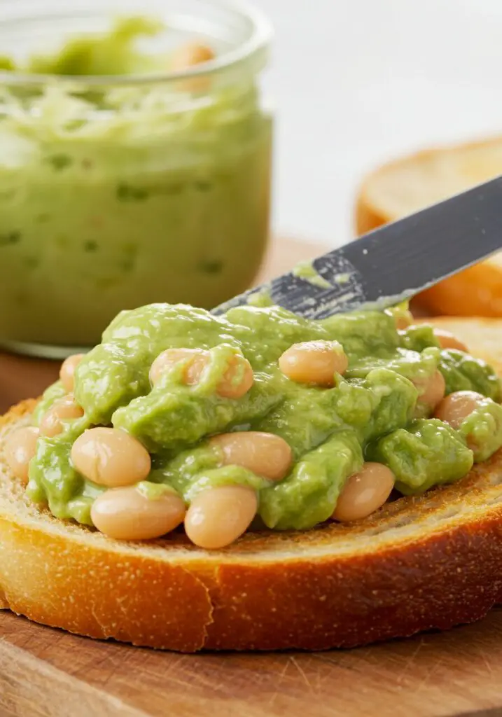 White Bean Avocado Toast