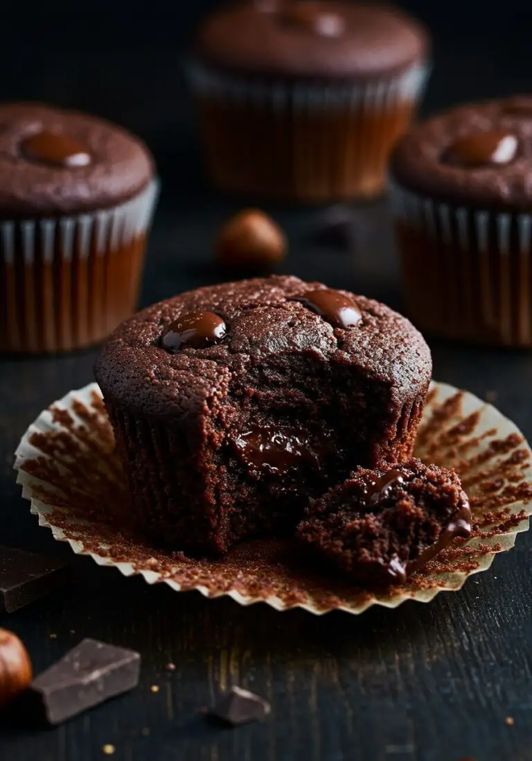 Chocolate Hazelnut Muffins