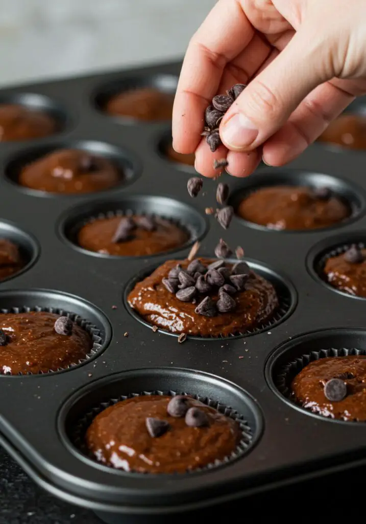Chocolate Hazelnut Muffins