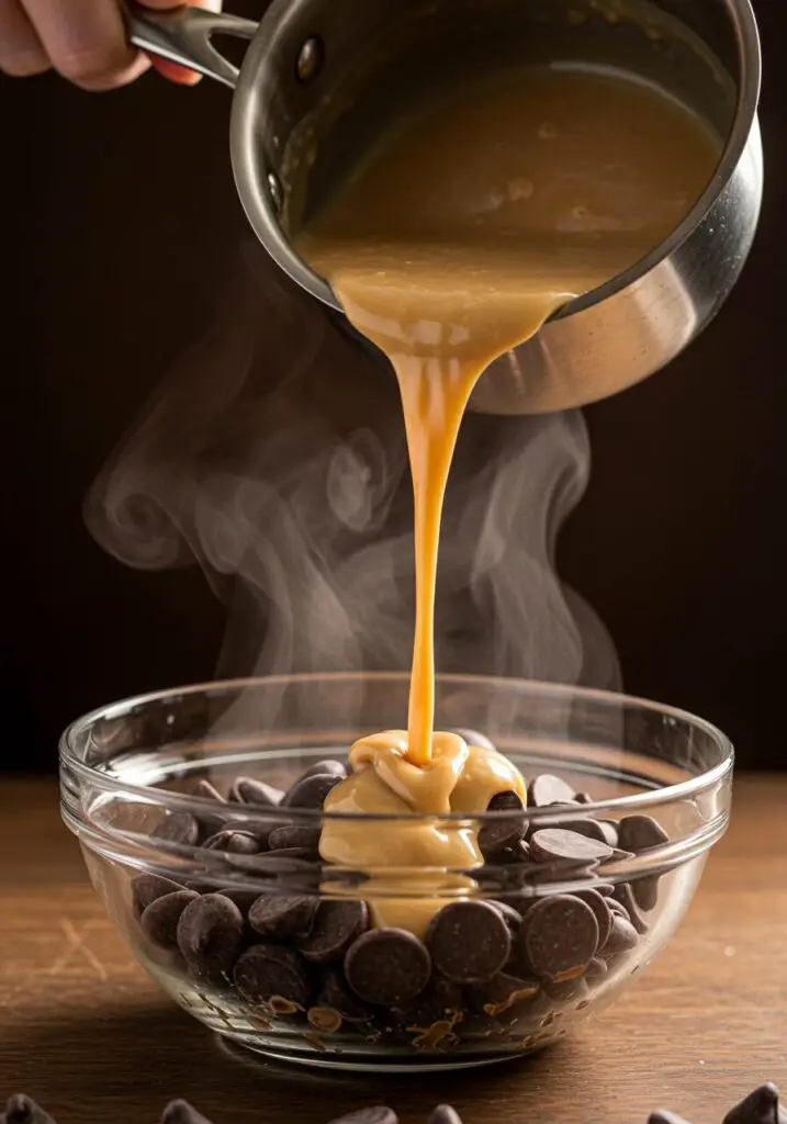 Chocolate Peanut Butter Pots de CChocolate Peanut Butter Pots de Crèmerème