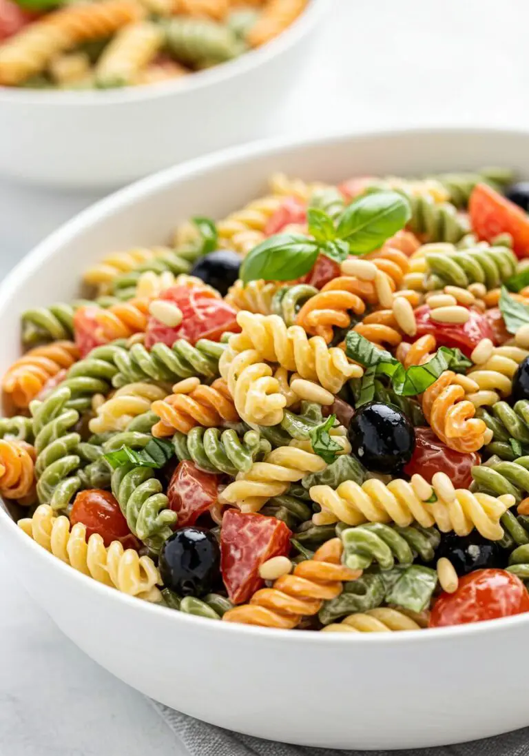 Tri-Color Pasta Salad Recipe