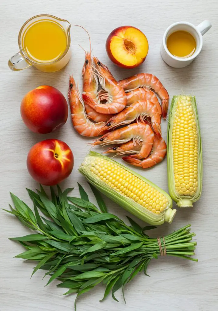 Shrimp and Nectarine Salad