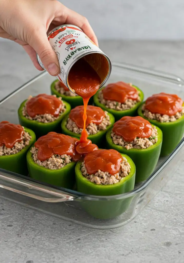 Old-Fashioned Stuffed Bell Peppers