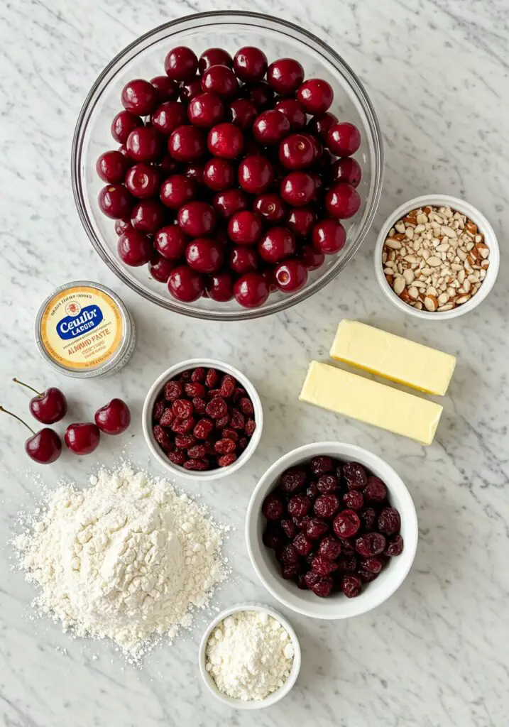 Cherry Almond Slab Pie
