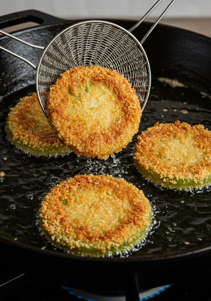 Fried Green Tomato Caprese