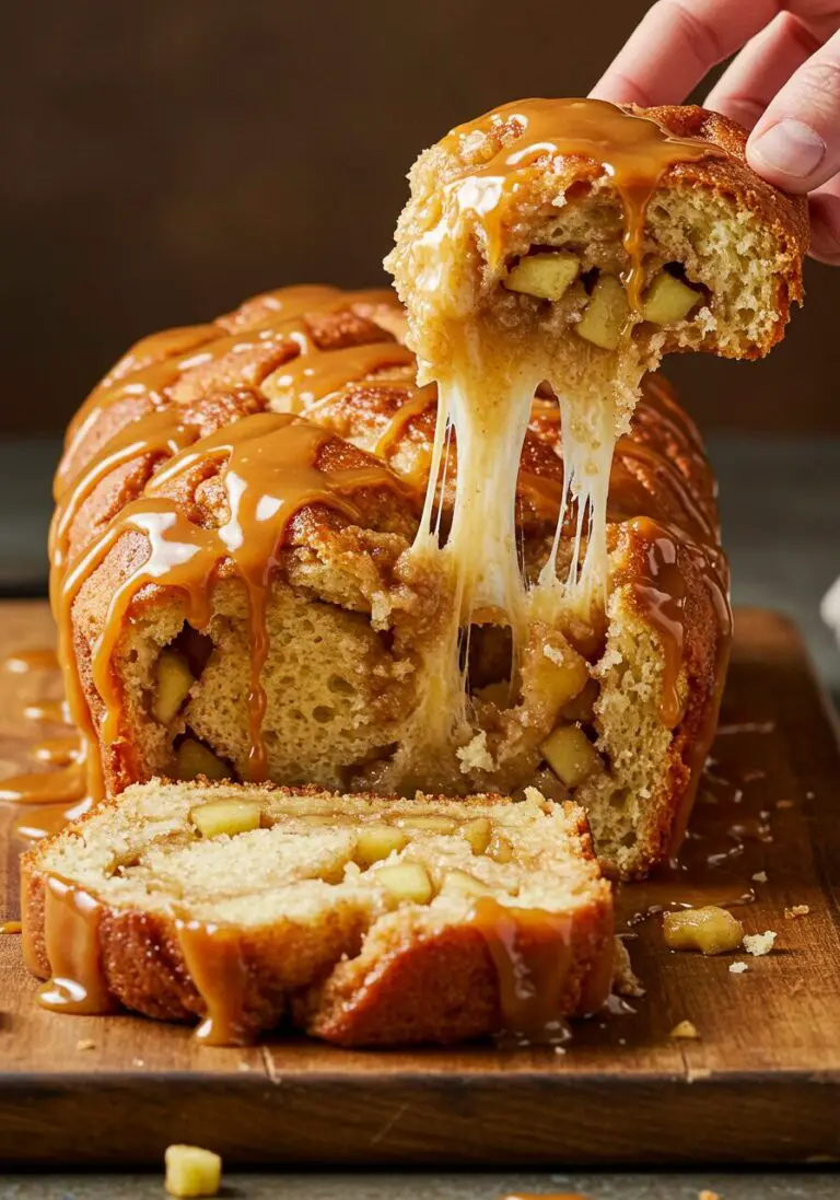 Caramel Apple Pull-Apart Bread