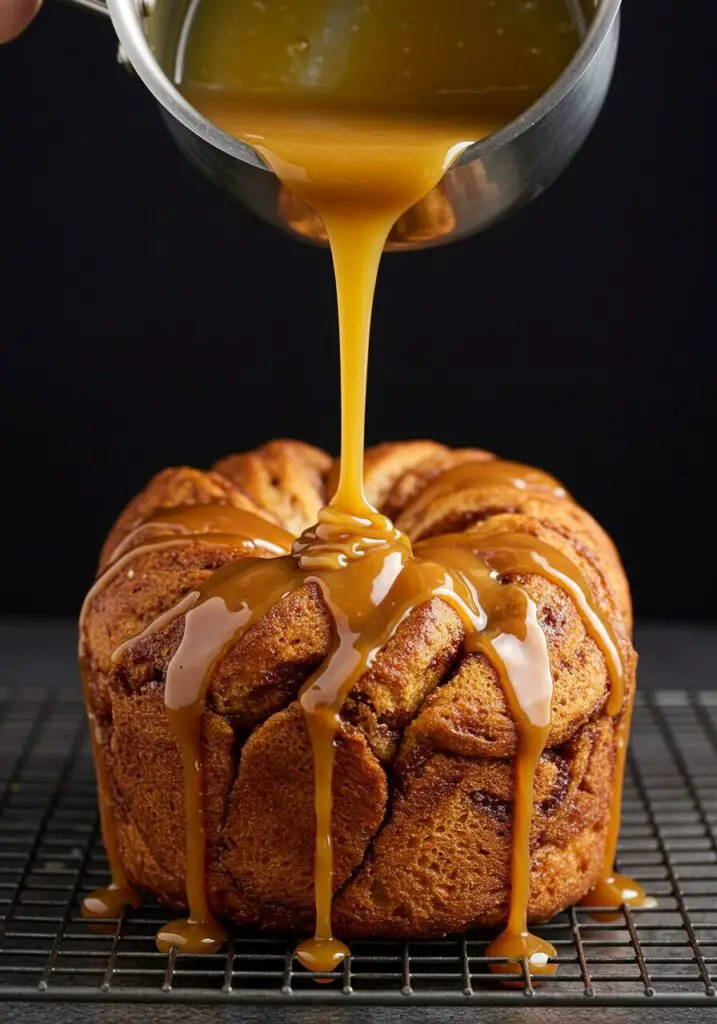 Caramel Apple Pull-Apart Bread