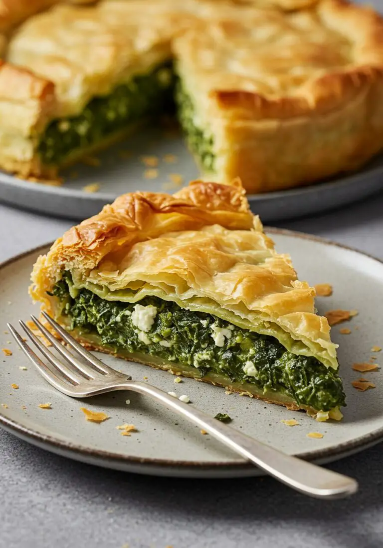 Green Vegetable and Feta Pie
