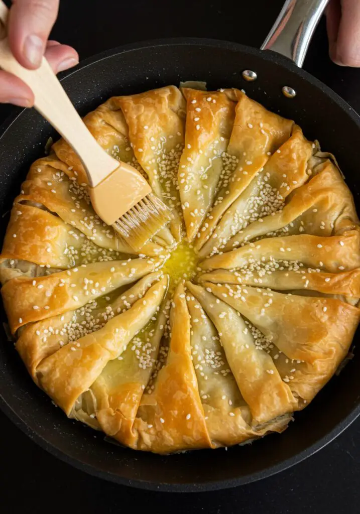 Green Vegetable and Feta Pie