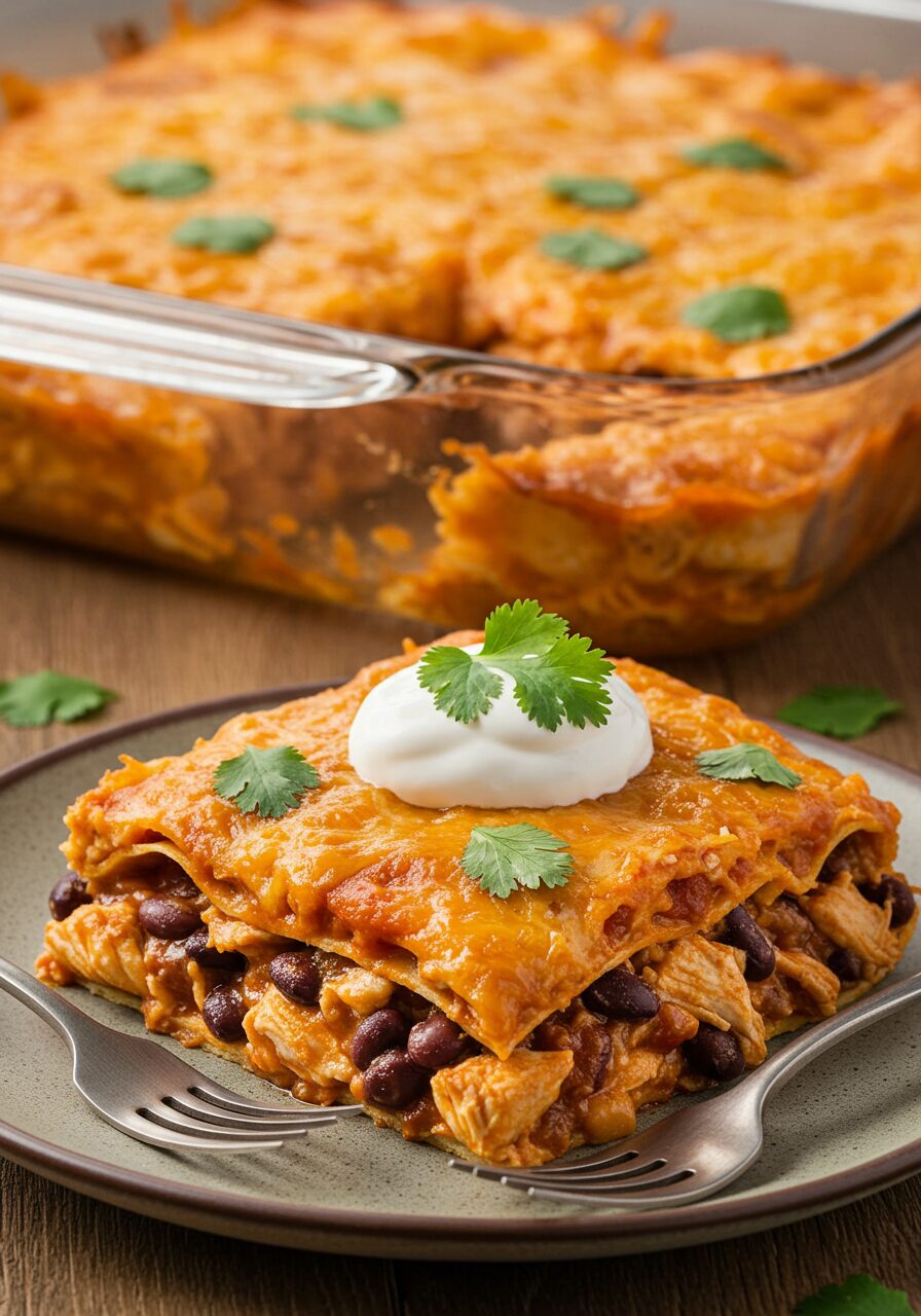 Chicken Enchilada Casserole