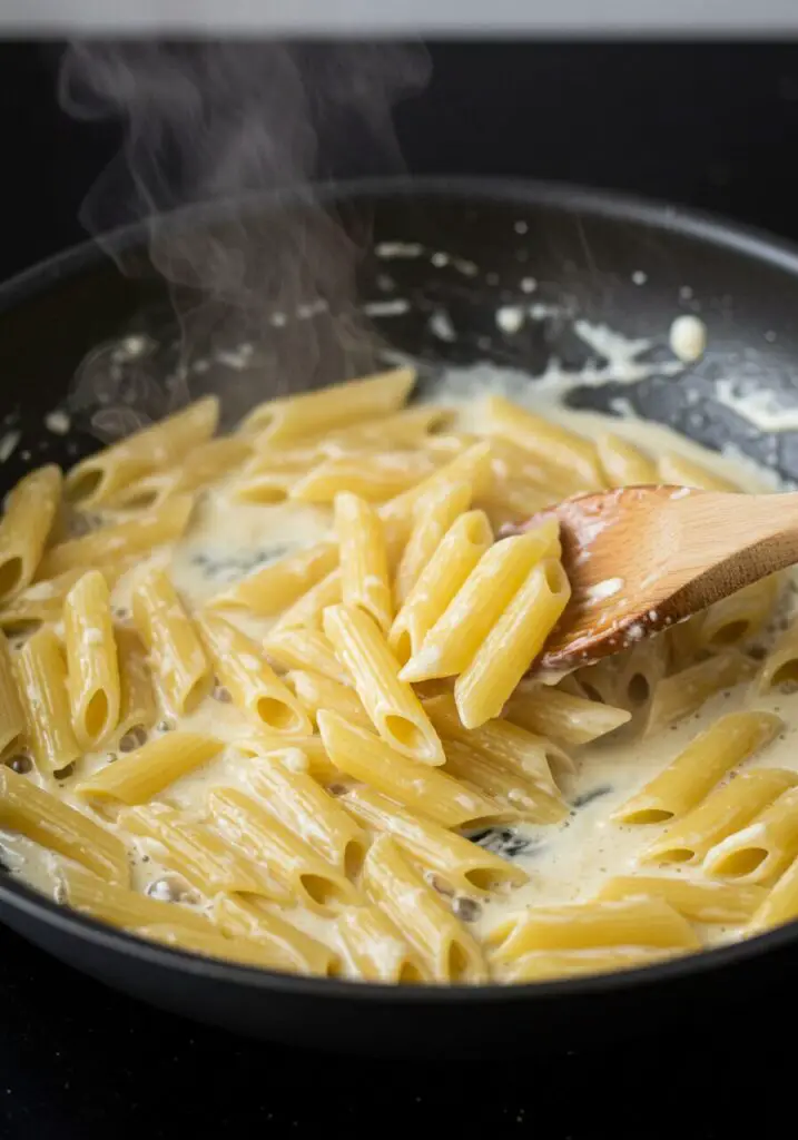 Creamy Chicken Pesto Pasta