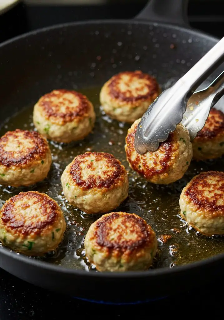 Chicken Parm Meatball Skillet