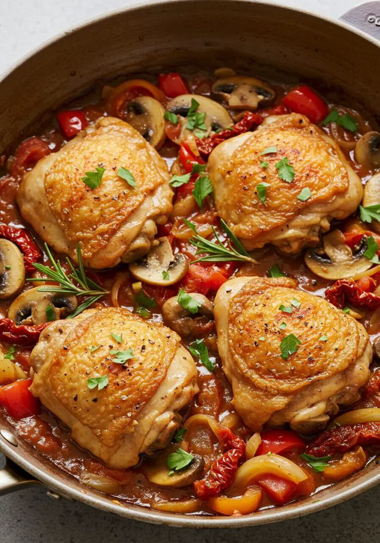 The Best Classic Chicken Cacciatore (A One-Pan Italian Masterpiece!)